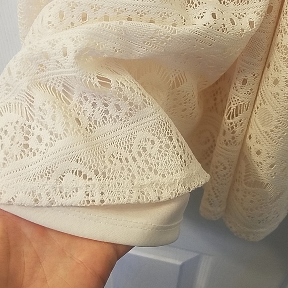 ☘3 for $24☘ Ivory dress like new! - Picture 3 of 6